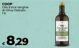 Coop COOP Olio Extra Vergine di Oliva Delicato offerta
