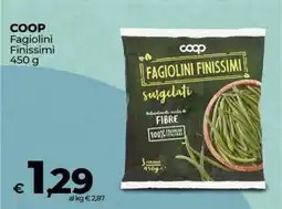 Coop COOP Fagiolini Finissimi offerta