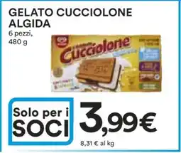 Coop GELATO CUCCIOLONE ALGIDA offerta