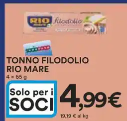 Coop TONNO FILODOLIO RIO MARE offerta