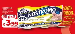 Coop NOSTROMO Tonno all’Olio di Oliva offerta