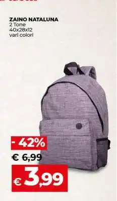 Coop ZAINO NATALUNA offerta
