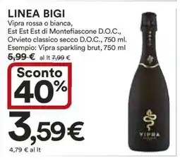Coop LINEA BIGI offerta