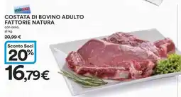 Coop Costata di Bovino Adulto Fattorie Natura offerta