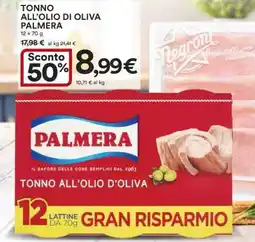 Coop Tonno all'olio di oliva Palmera offerta