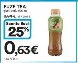Coop Fuze Tea offerta
