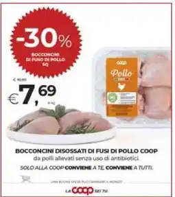 Coop BOCCONCINI DI FUSO DI POLLO 5Q offerta