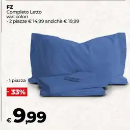 Coop FZ Completo letto offerta