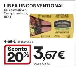 Coop LINEA UNCONVENTIONAL offerta