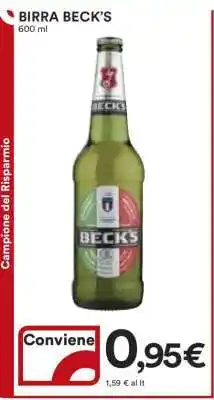 Coop Birra Beck's offerta