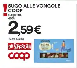 Coop SUGO ALLE VONGOLE COOP offerta