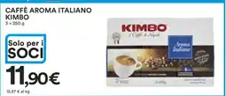 Coop Caffè Aroma Italiano KIMBO offerta