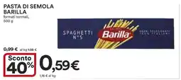Coop PASTA DI SEMOLA BARILLA offerta