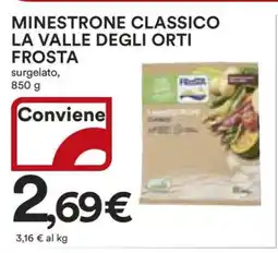 Coop MINESTRONE CLASSICO LA VALLE DEGLI ORTI FROSTA offerta
