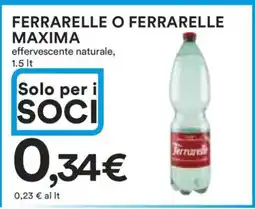Coop FERRARELLE O FERRARELLE MAXIMA offerta