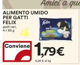 Coop Alimento Umido per Gatti Felix offerta