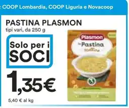 Coop Pastina Plasmon offerta