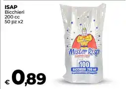 Coop ISAP Bicchieri offerta