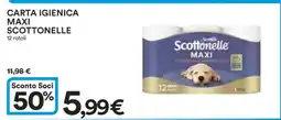 Coop CARTA IGIENICA MAXI SCOTTONELLE offerta