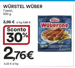 Coop WÜRSTEL WÜBER offerta