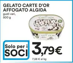 Coop GELATO CARTE D’OR AFFOGATO ALGIDA offerta