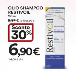 Coop OLIO SHAMPOO RESTIVOIL offerta
