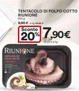 Coop TENTACOLO DI POLPO COTTO RIUNIONE offerta