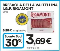 Coop Bresaola della Valtellina I.G.P. Rigamonti offerta