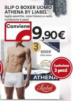 Coop SLIP O BOXER UOMO ATHENA BY LIABEL offerta