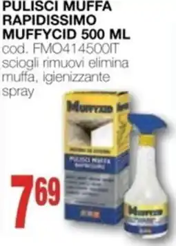 Mondo Brico Pulisci muffa rapidissimo MUFFYCID offerta