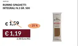 Prezzemolo e Vitale Rummo spaghetti integrali n.3 offerta