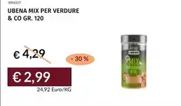 Prezzemolo e Vitale Ubena mix per verdure & co offerta