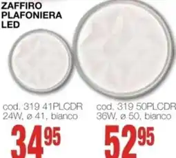 Mondo Brico ZAFFIRO Plafoniera led offerta