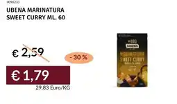 Prezzemolo e Vitale Ubena marinatura sweet curry offerta
