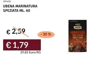 Prezzemolo e Vitale Ubena marinatura speziata offerta