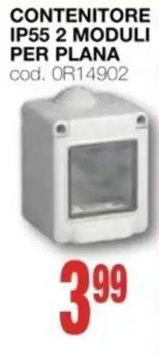 Mondo Brico VIMAR Contenitore ip55 2 moduli per plana offerta