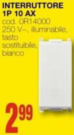 Mondo Brico VIMAR Interruttore 1p 10 ax offerta