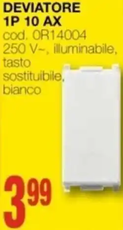 Mondo Brico VIMAR Deviatore 1p 10 ax offerta