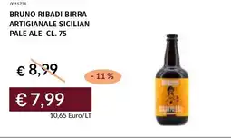 Prezzemolo e Vitale Bruno ribadi birra artigianale sicilian pale ale offerta