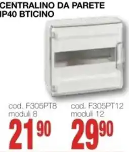 Mondo Brico VIMAR Centralino da parete ip40 BTICINO offerta