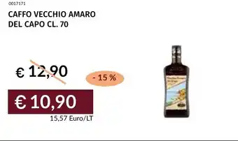 Prezzemolo e Vitale Caffo vecchio amaro del capo offerta