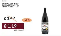 Prezzemolo e Vitale San pellegrino chinotto offerta