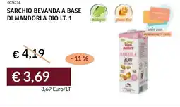 Prezzemolo e Vitale Sarchio bevanda a base di mandorla bio offerta