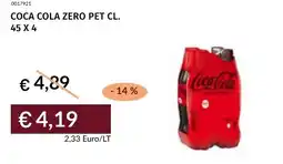 Prezzemolo e Vitale Coca cola zero pet offerta
