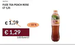 Prezzemolo e Vitale Fuze tea peach rose offerta