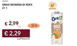 Prezzemolo e Vitale Orasi bevanda di noce offerta
