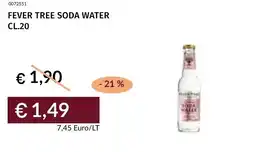 Prezzemolo e Vitale Fever tree soda water offerta