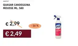 Prezzemolo e Vitale Quasar candeggina mousse offerta