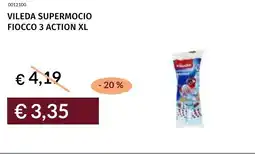 Prezzemolo e Vitale Vileda supermocio fiocco 3 action xl offerta