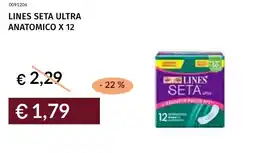Prezzemolo e Vitale Lines seta ultra anatomico x 12 offerta